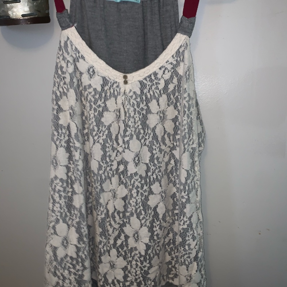 Lace tank top